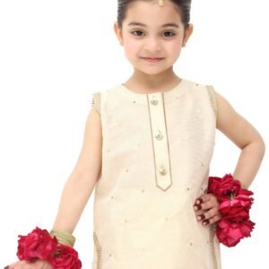 Serene Gold Luxury Pakistani Dress | Emerald Studio