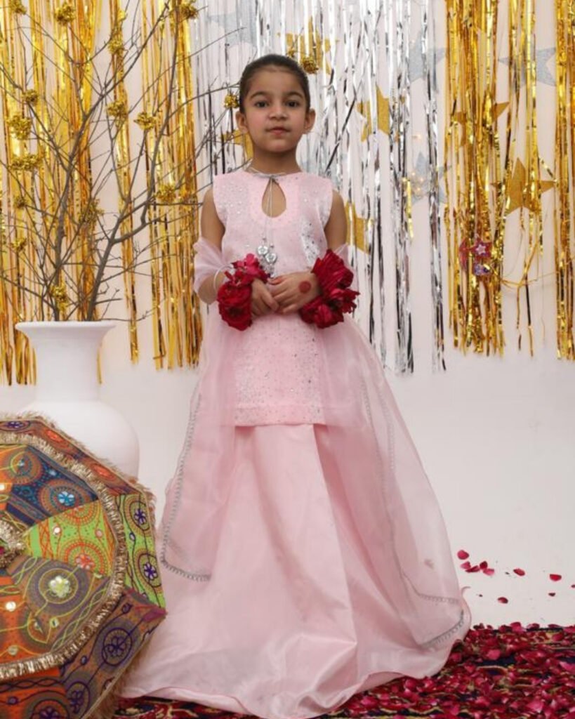 Girls sheesha silk Lehenga